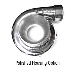 Optional Polished Compressor Housing (+$75.00)