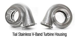Tial Stainless V-band