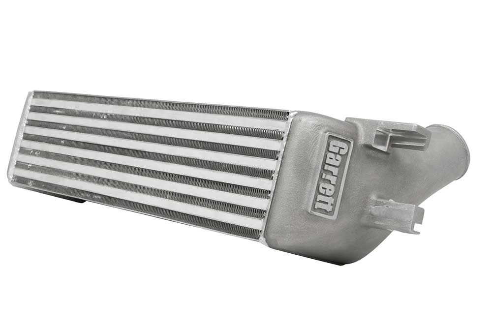 Garrett Intercooler (CARB Legal) for 2015 to 2018+ Mustang 2.3L Ecoboost, Gray, P/N: 857564-6001