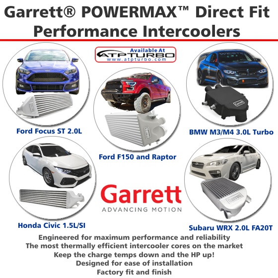 Garrett POWERMAX Direct Fit Performance Intercoolers