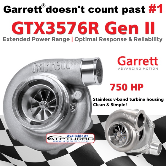 GTX3576R Gen II...Extended Power Range, Optimal Response & Reliability!