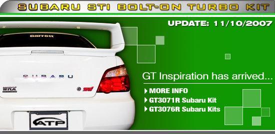 Subaru STI Bolt-On Turbo Kit