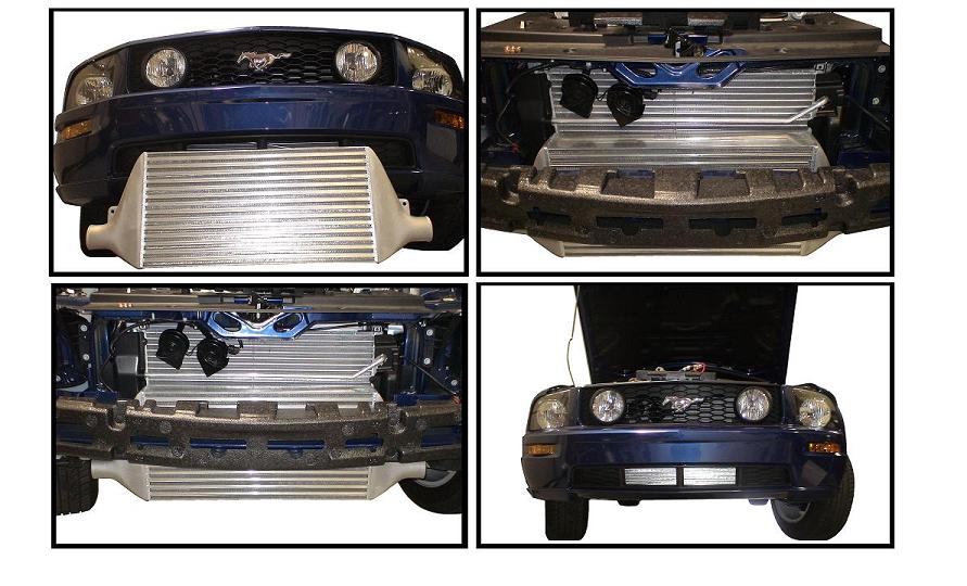 Ford mustang intercooler