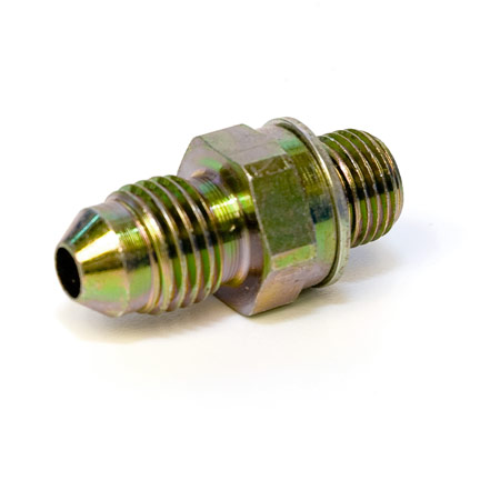 OIL FEED fitting STRAIGHT OUT to -4AN GBC14, GBC17, GBC20, GBC22