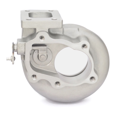 T25 Inlet, Internally Gated, Stainless Steel, & .86 A/R Turbine Housing for GT30/GTX30
