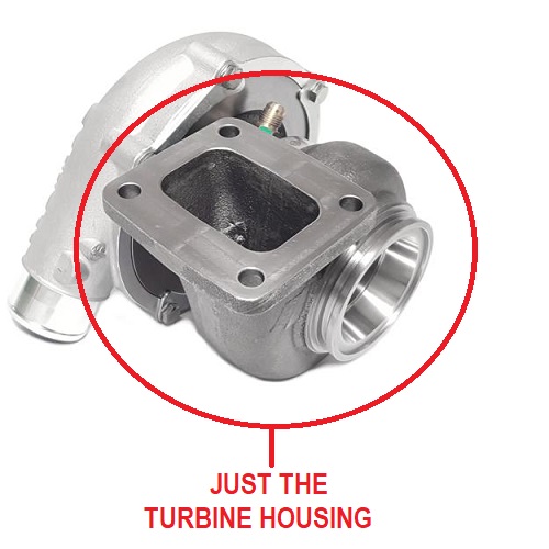 ATP Turbine Housing, G30 Standard Rotation, .82 A/R, Open T4 Inlet, 3
