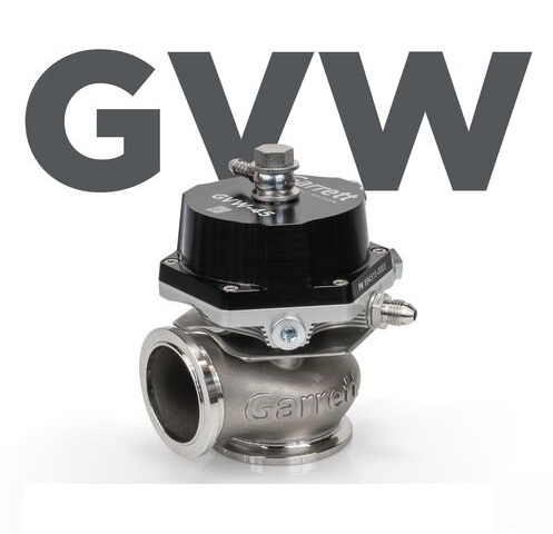 Garrett GVW-45 External  Wastegate Kit 45mm BLACK GVW45, P/N: 908828-0003