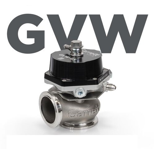 Garrett GVW-40 External  Wastegate Kit 40mm BLACK GVW40, P/N: 908827-0003