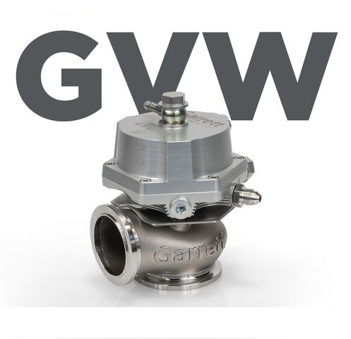 Garrett GVW-50 External  Wastegate Kit 50mm SILVER GVW50, P/N: 908829-0004