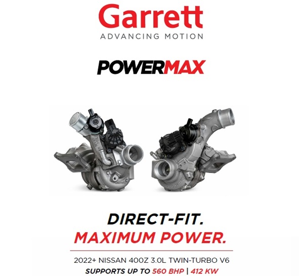 Garrett Turbo Upgrade, Nissan 400Z 3.0LG 2022+ Kit (L&R)  MGT1446Z, P/N: 959782-5001S