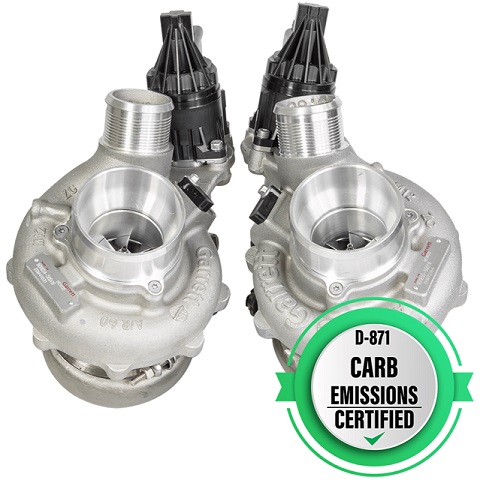 CARB Certified 3.5L 17+ PMAX Stage 2- 700HP - PAIR Turbos, Fits 2017+ F150 Raptor, P/N: 911984-5003S
