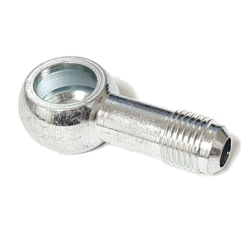 Fitting, Banjo, 14mm Long nose, Steel, -6 AN male flare