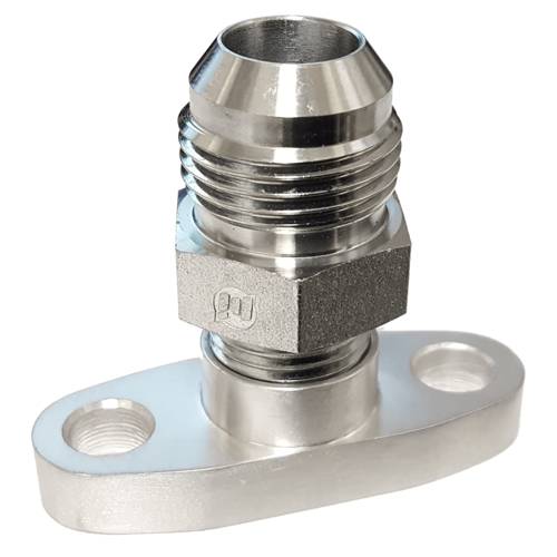 Flange, Oil Drain, Borg Warner Flange S400 SX SX-E S200 S300 S200-SXE  -12AN return Special Combo