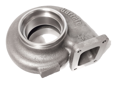 Garrett SFI Approved - GT55 /GTX55: T6 Inlet & V-Band Outlet Turbine Housing in 1.24 A/R
