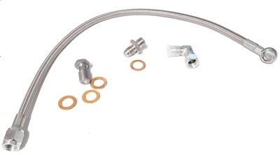 Oil feed line assembly for GT or GTX on the Mazdaspeed 3/6 Turbo Engine