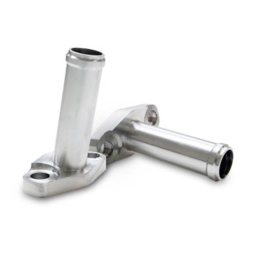 Alum 5 Degree Tilt Oil Drain Tube - GT25/GT28/GT30/GT35 GX28 GTX30 GTX35 G Series, 5/8 hose barb