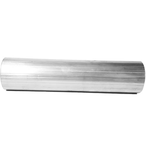 Pipe, Straight, 3 OD, Stainless Steel, 1 Foot Length