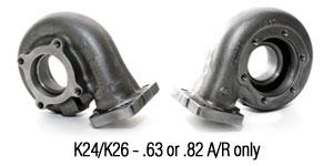 Audi 5 Cyl. K26 flanged Turbine Housing - GT/GTX28 .63 A/R