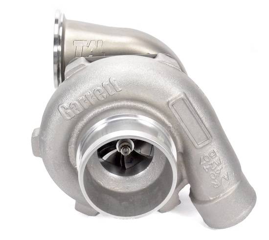 Garrett GT3071R Compact T04B (GT28 Style) CompHsg + TiAL .63 A/R Stainless V-Band Turbine Hsg.