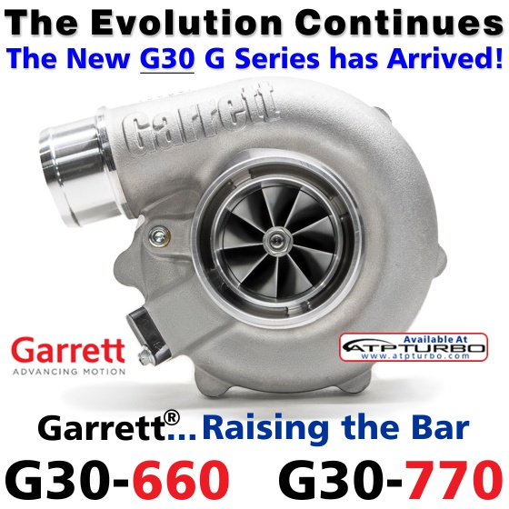 The Evolution Continues...The New Garrett G30 G Series has Arrived!