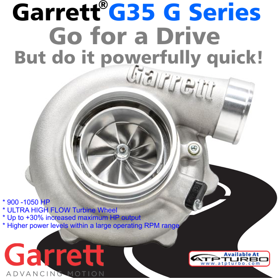 Garrett G35 G Series Turbos!