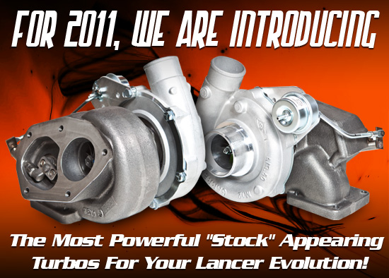 Most Powerful Stock Appearing Turbos For The EVO 8/9